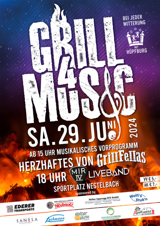 GRill 4 Music Plakat.indd