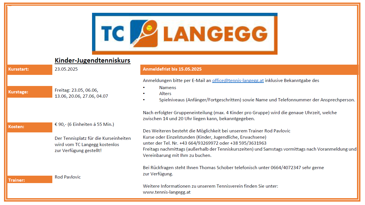 TC Langegg