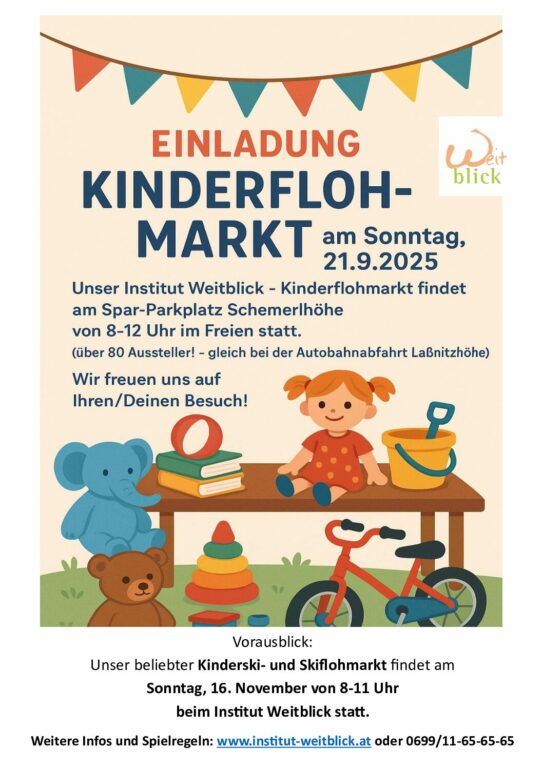 Einladung Flohmarkt 2025