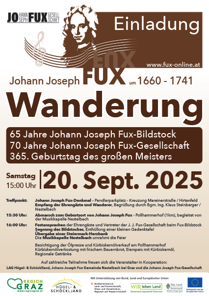 Johann Joseph Fux Wanderung