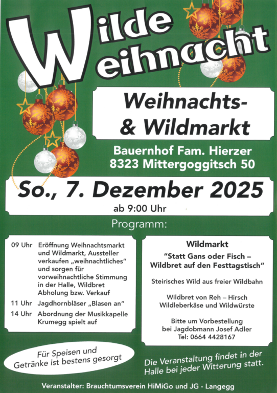 Wilde Weihnacht