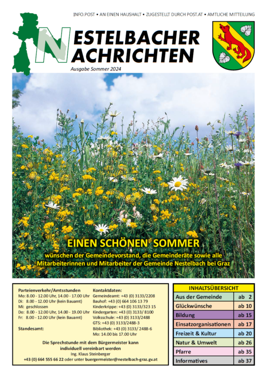 Nestelbacher Nachrichten Sommer 2024